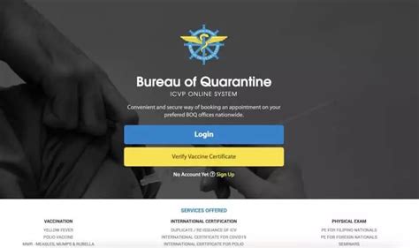How to Get an ICV from Bureau of Quarantine (BoQ) .